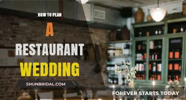 A Guide to Planning Your Dream Restaurant Wedding: Tips and Tricks