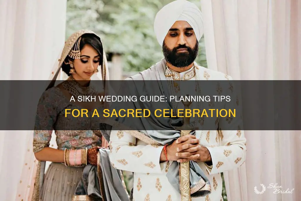 how to plan a sikh wedding