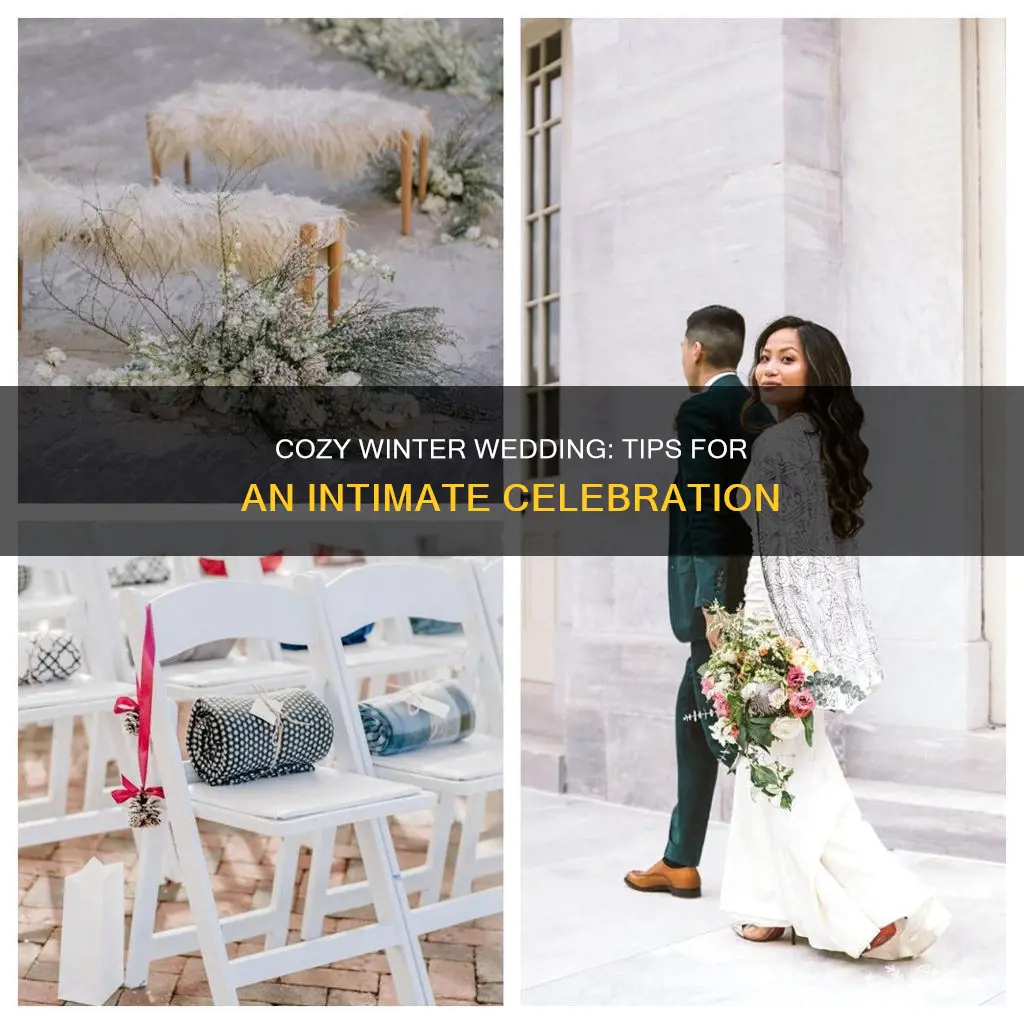 how to plan a small intimate winter wedding