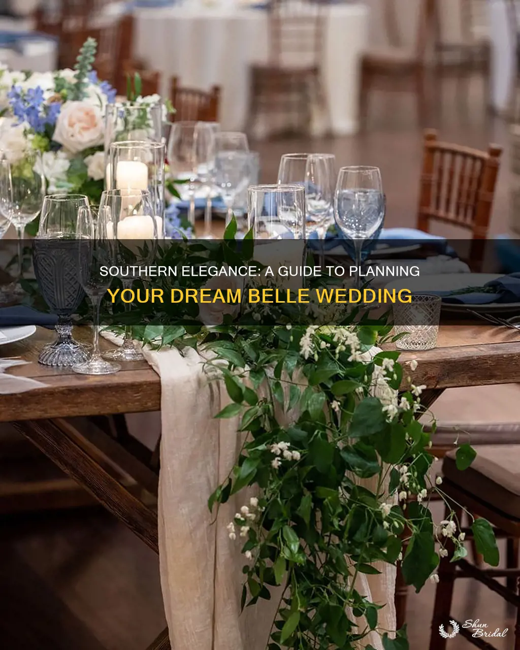 how to plan a southern belle wedding