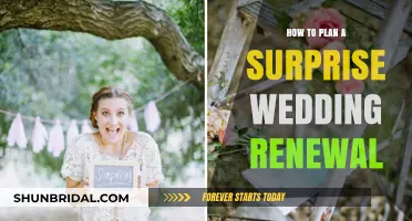 Surprise Your Spouse: A Guide to Planning a Wedding Renewal