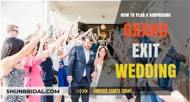 Grand Exit: Crafting a Memorable Wedding Farewell