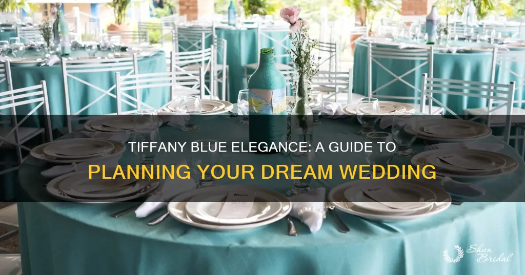 how to plan a tiffany blue wedding