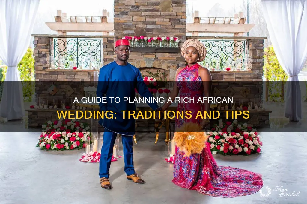 how to plan a traditional african wedding