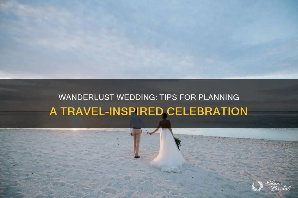 how to plan a travel themed wedding