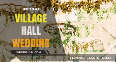 Village Hall Wedding: A Step-by-Step Guide to Planning Your Perfect Celebration