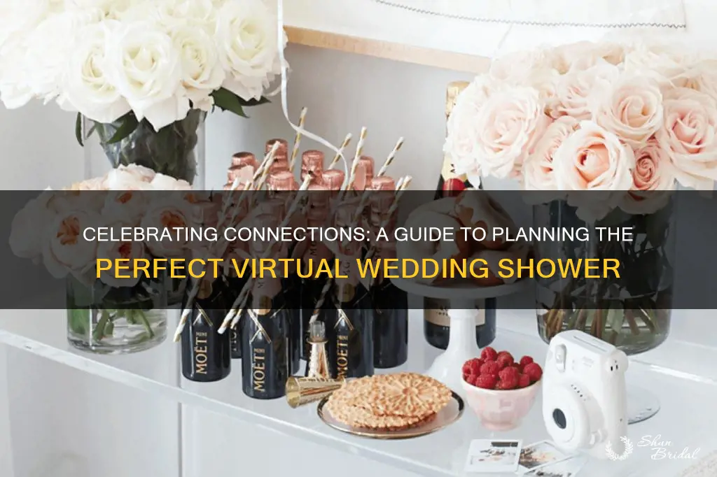 how to plan a virtual wedding shower