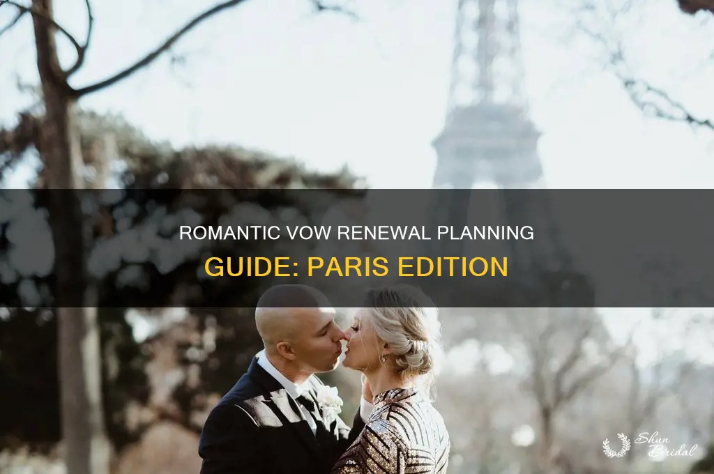 how to plan a vow renewal in paris