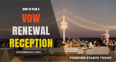 Planning Your Vow Renewal Reception: Tips for a Memorable Celebration