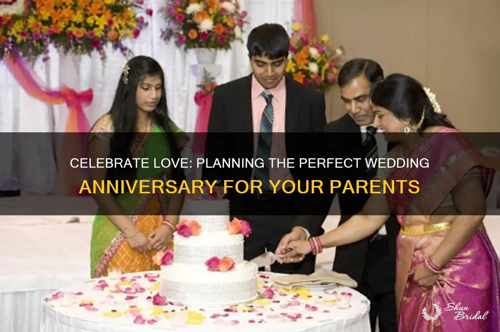 how to plan a wedding anniversary for your parents
