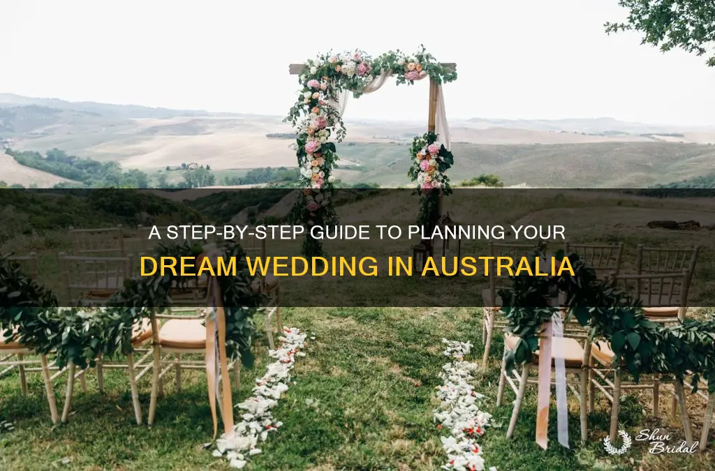 how to plan a wedding australia