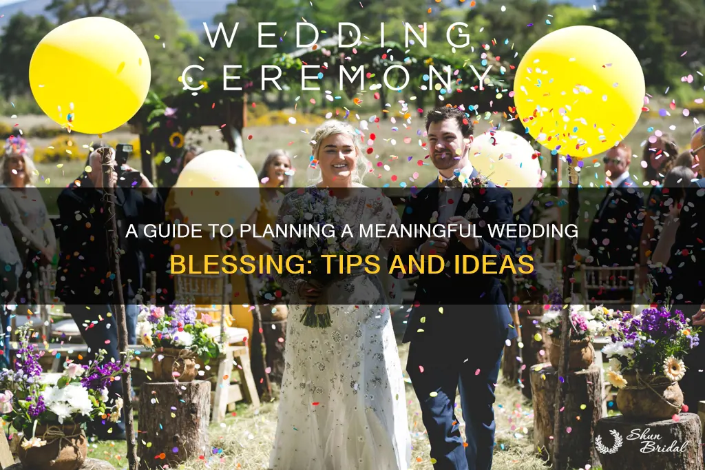 how to plan a wedding blessing