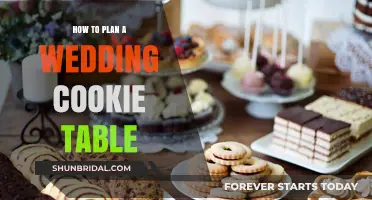 Sweet Treats for Your Special Day: Planning the Perfect Wedding Cookie Table