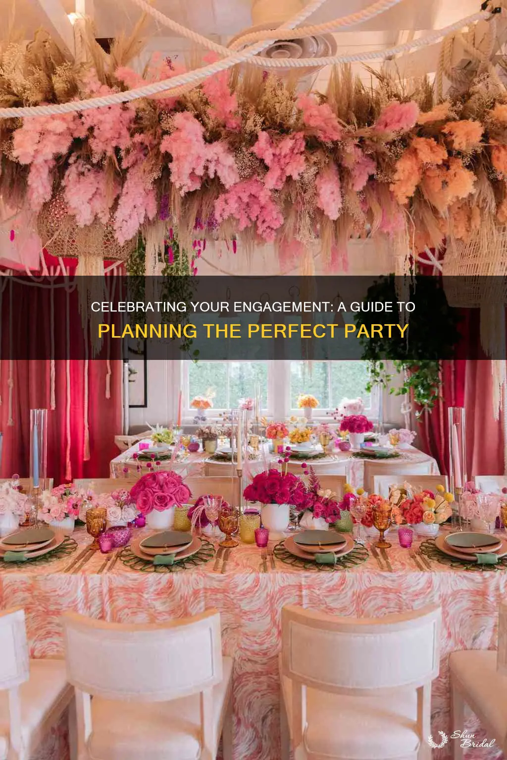 how to plan a wedding engagement party