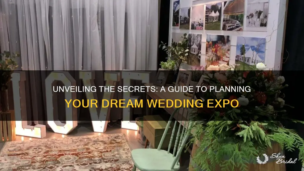 how to plan a wedding expo