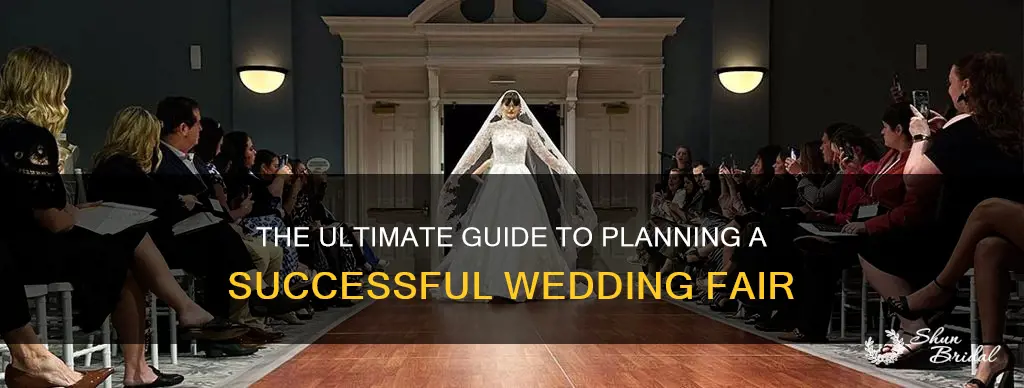 how to plan a wedding fair