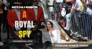Covert Vows: Planning a Royal Spy's Secret Wedding Extravaganza