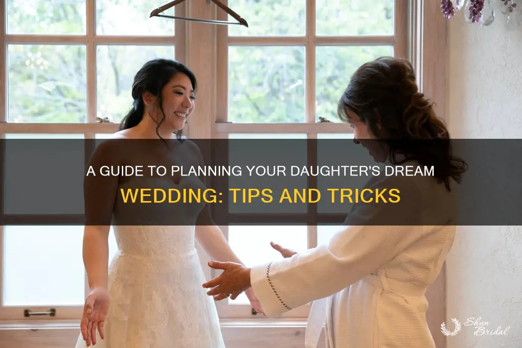 how to plan a wedding for only daughter