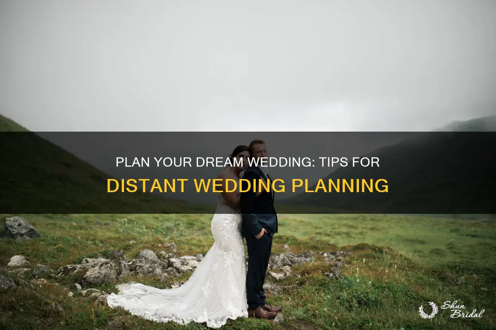 how to plan a wedding from far away