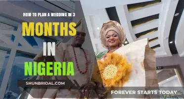 Quickly Tie the Knot: A 3-Month Nigerian Wedding Plan