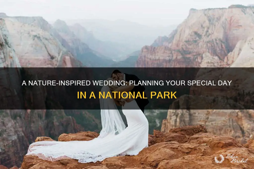 how to plan a wedding in a national park