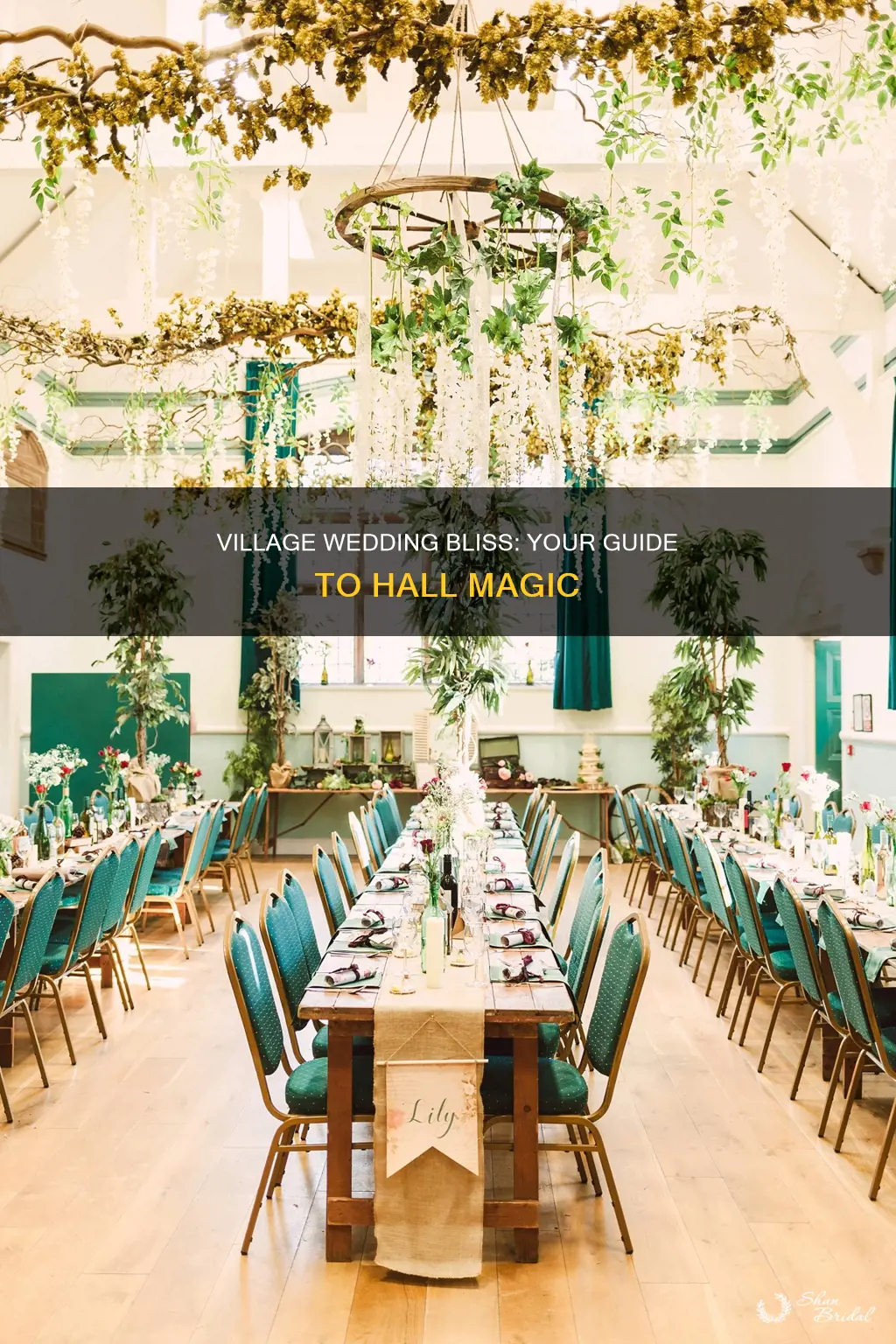 how to plan a wedding in a village hall