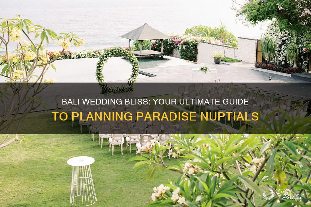 how to plan a wedding in bali