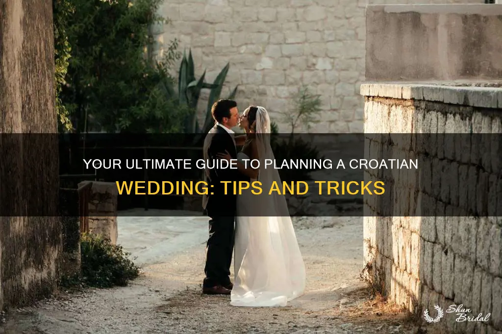 how to plan a wedding in croatia