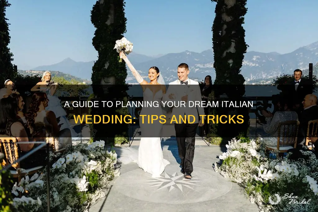 how to plan a wedding in italy