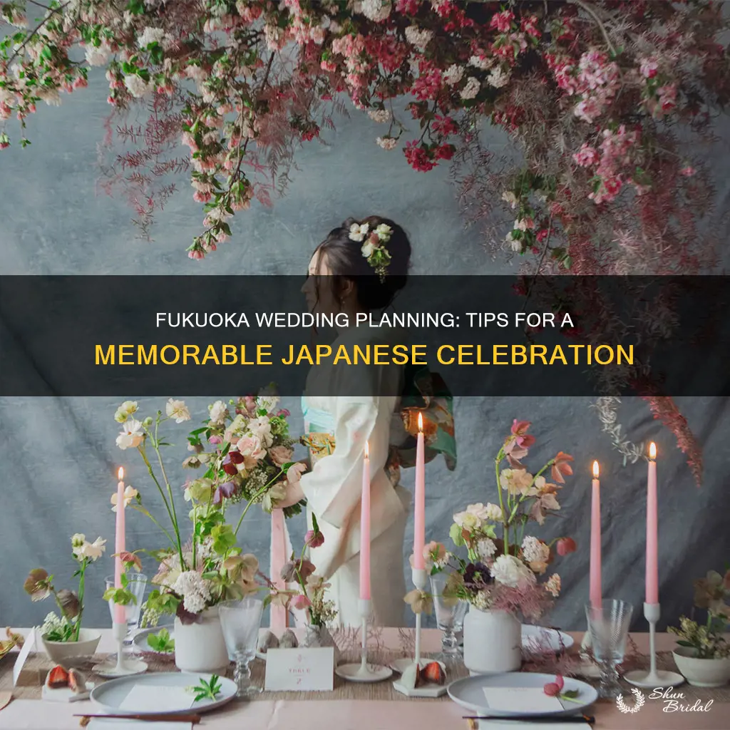 how to plan a wedding in japan fukuoka