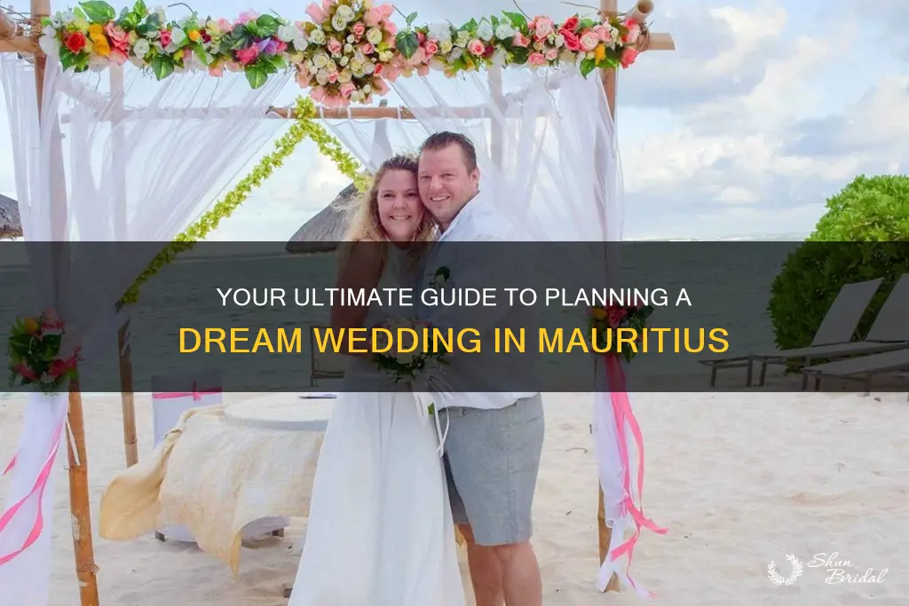 how to plan a wedding in mauritius