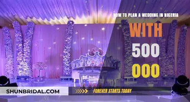 A Guide to Planning Your Dream Nigerian Wedding on a 500,000 Budget