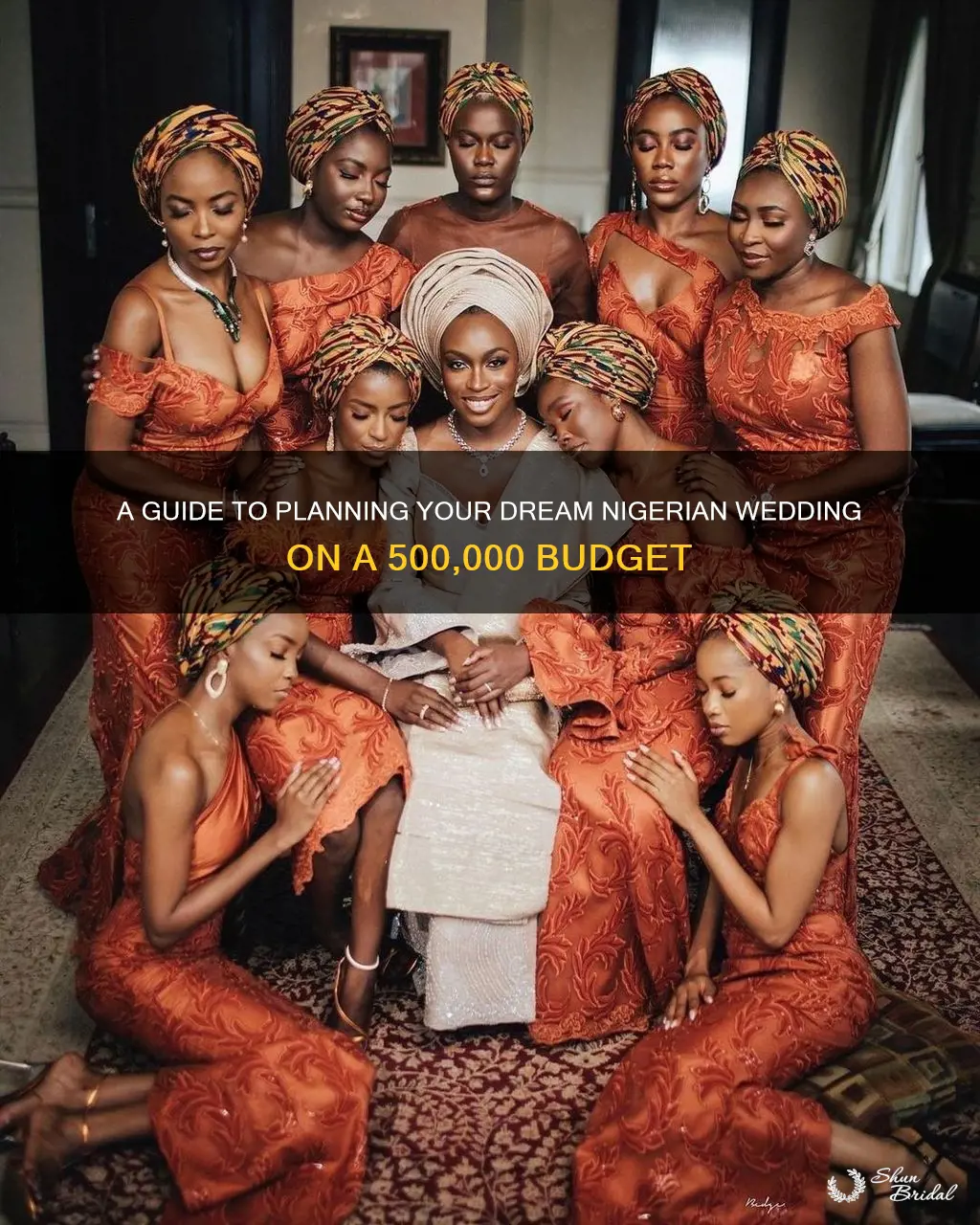 how to plan a wedding in nigeria with 500 000