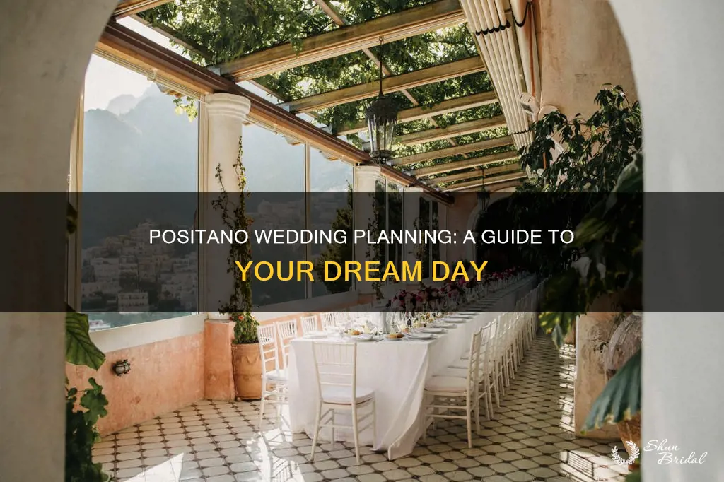 how to plan a wedding in positano