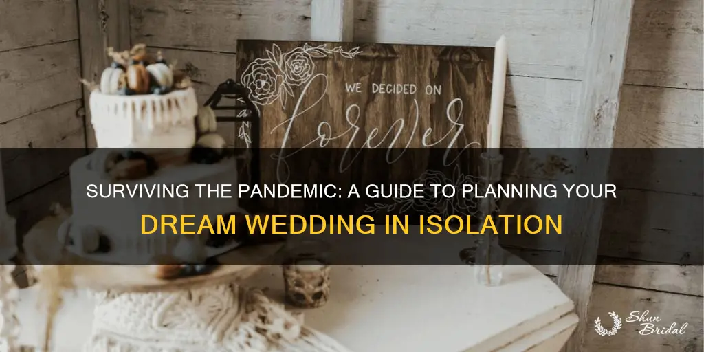 how to plan a wedding in quarantine