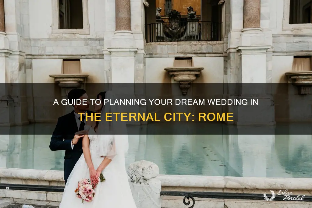 how to plan a wedding in rome