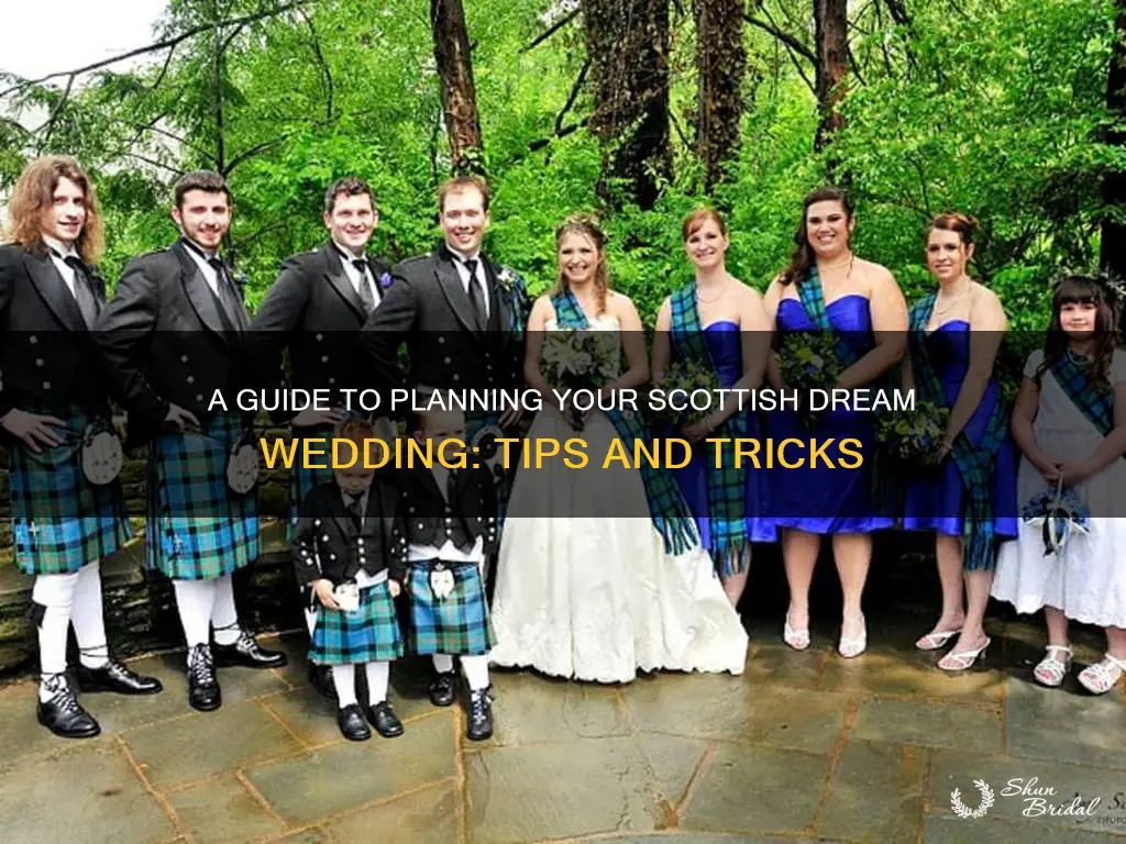 how to plan a wedding in scotland