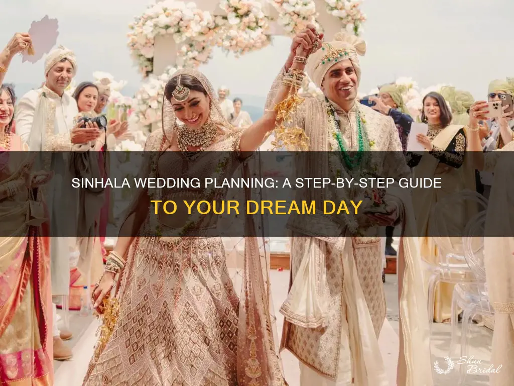 how to plan a wedding in sinhala