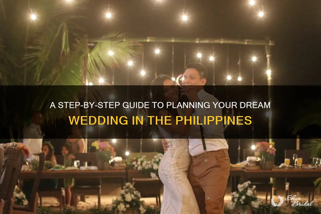 how to plan a wedding in the philippines