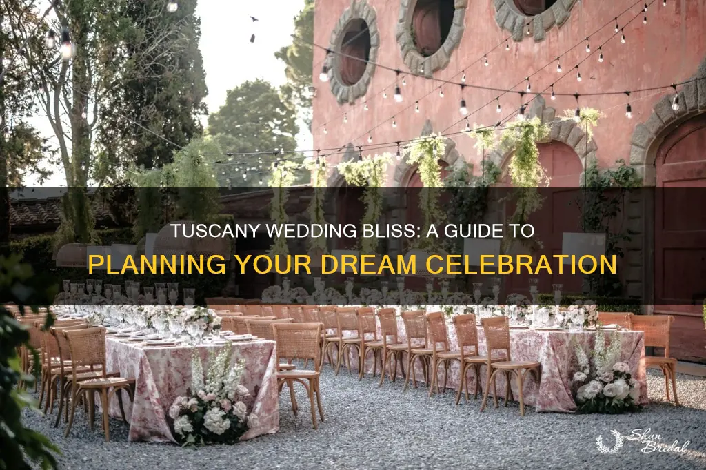 how to plan a wedding in tuscany