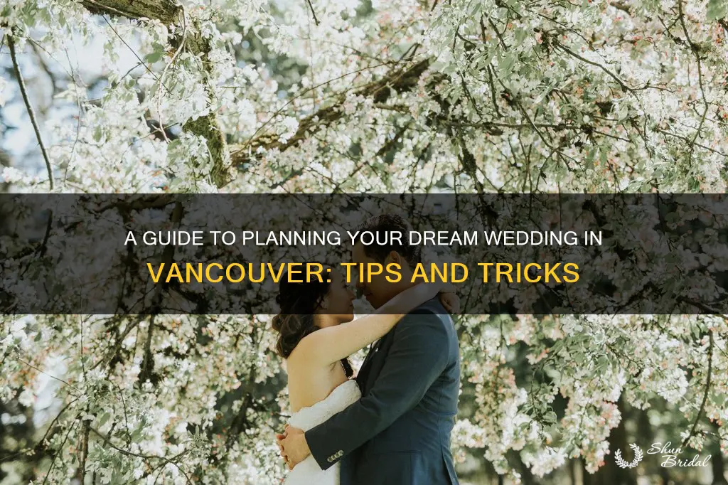 how to plan a wedding in vancouver