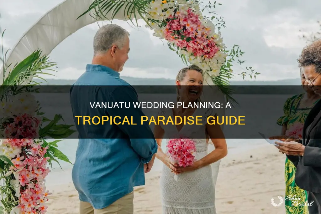 how to plan a wedding in vanuatu