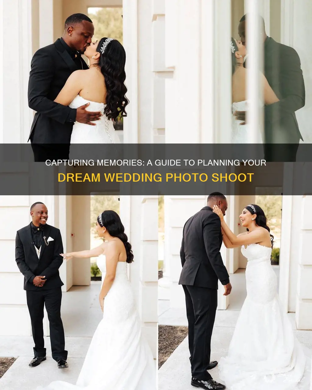 how to plan a wedding photo shoot