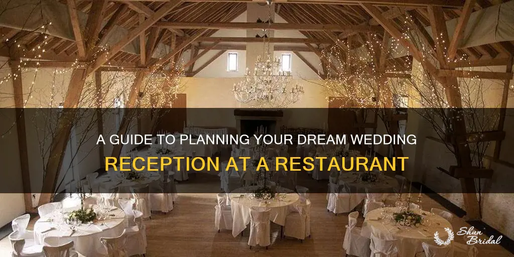 how to plan a wedding reception at a restaurant