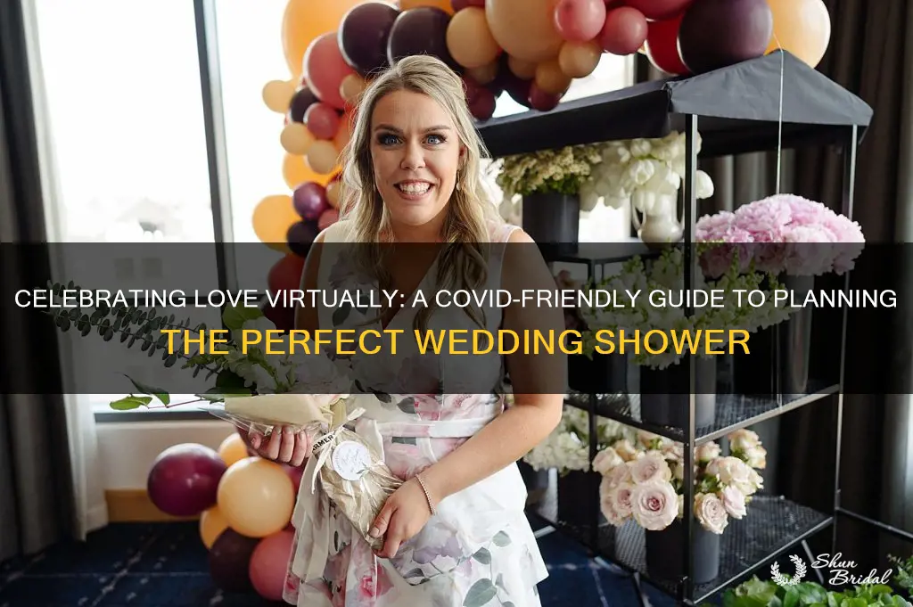 how to plan a wedding shower during covid