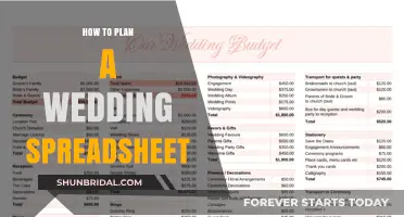 The Ultimate Guide to Planning Your Dream Wedding with a Spreadsheet