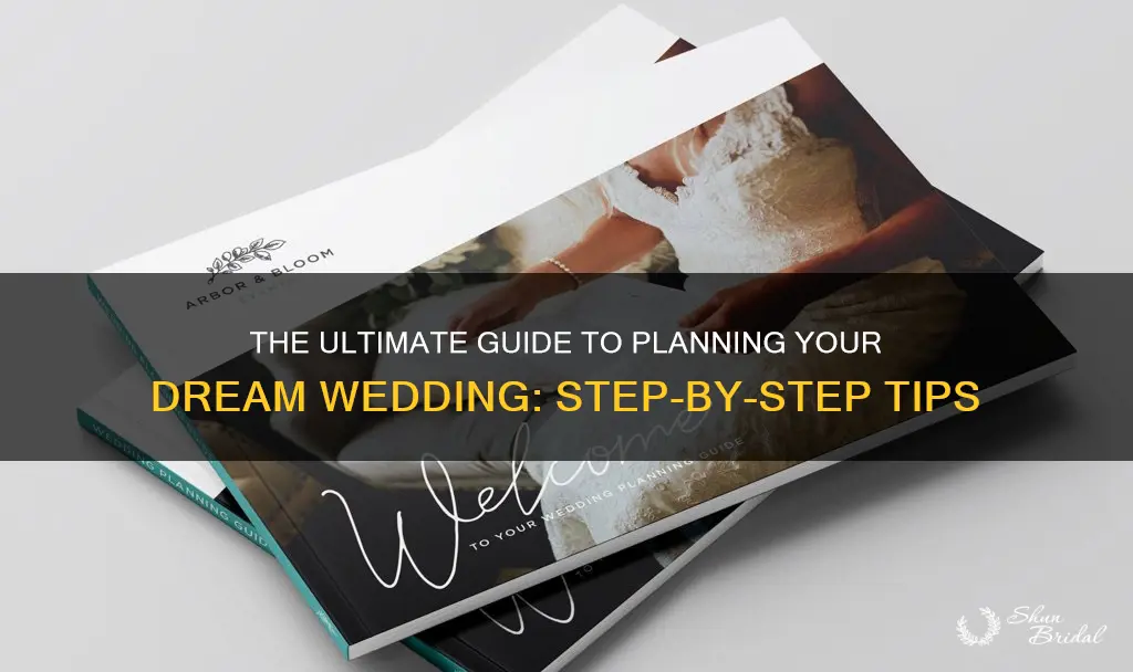 how to plan a wedding step by step guide