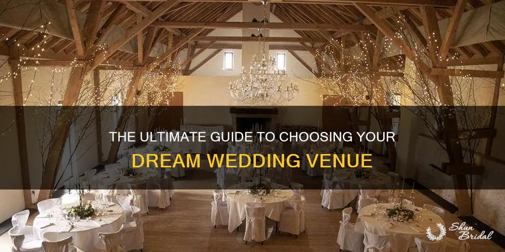 how to plan a wedding venue