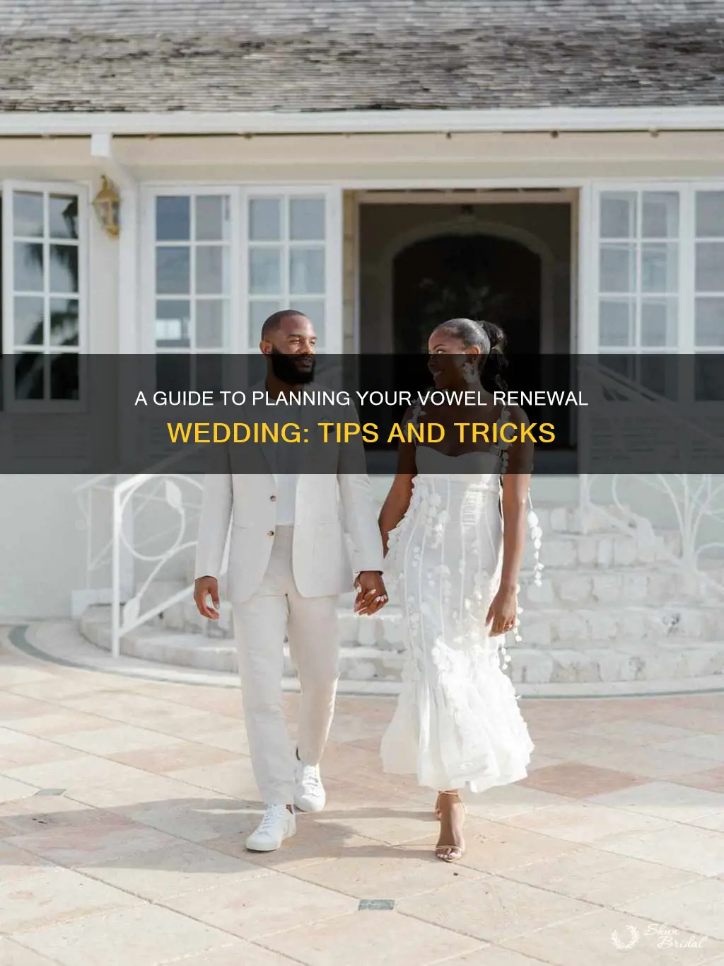 how to plan a wedding vowel renewal