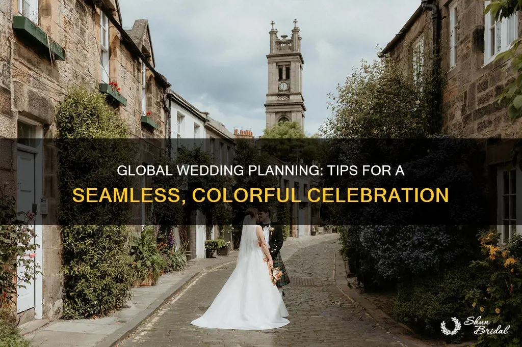 how to plan a wedding while in collor